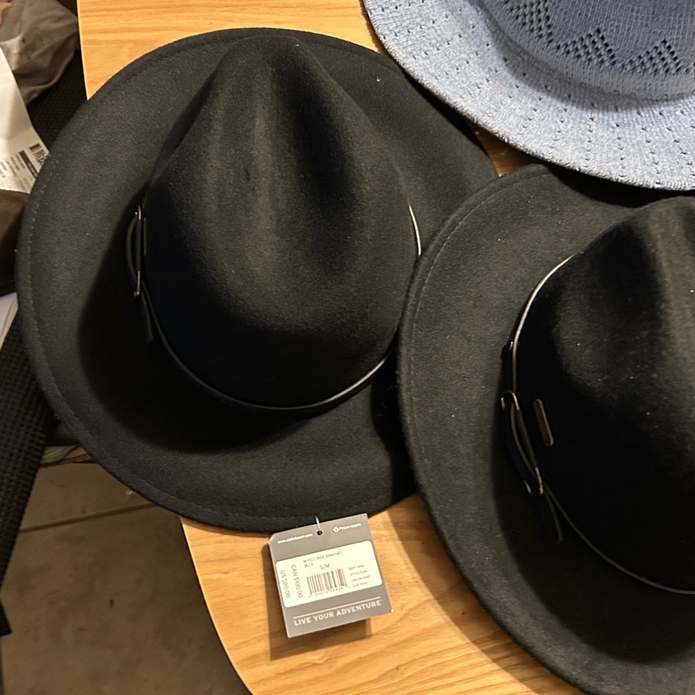 Black Wool Fedora Hat from Eddie Bauer